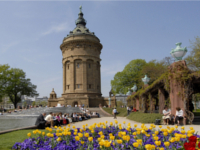 Wasser Tower in Summer