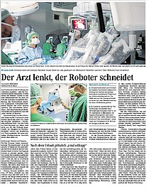 Bericht über roboter-assistierte Thymektomie