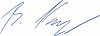 Unterschrift von Prof. Bernd Kasper